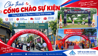 Kích Thước Cổng Hơi 6m, 8m, 10m, 12m, 15m – Nên Chọn Loại Nào?