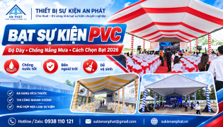 Bạt Sự Kiện PVC Là Gì? Độ Dày & Cách Chọn Bạt 2026blob:https://chatgpt.com/9d93d17f-6ee2-4a11-b64a-e40bffca3e3e