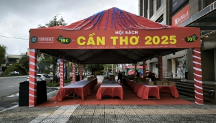 Thi công Hội Sách cho Công Ty 1980Books tại Cần Thơ