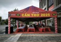 Thi công Hội Sách cho Công Ty 1980Books tại Cần Thơ