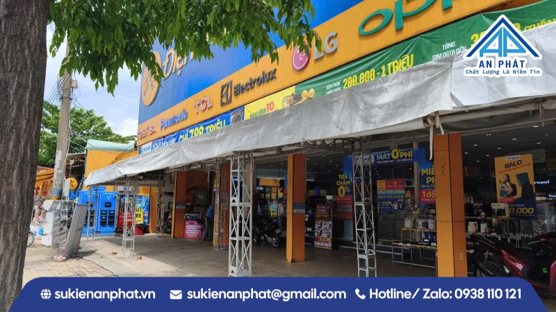 Cho thuê Rạp Sự Kiện Tổ CHức Event Tại Điện Máy Xanh