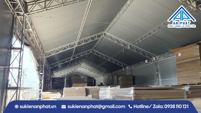 Thi công Cho Thuê Kho Tạm - Giấy Vĩnh Phú KCN VSIP 2 Mở Rộng