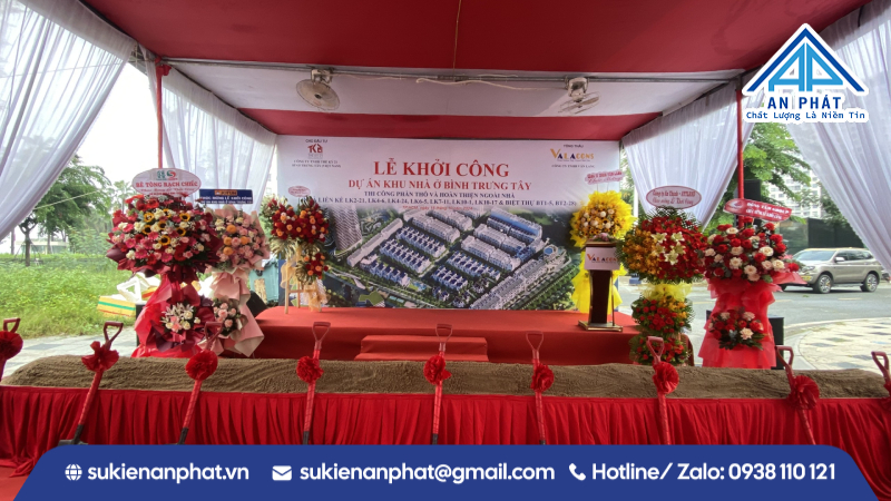 Tổ Chức Lễ Khởi Công Khu Nhà Ở Bình Trưng Tây