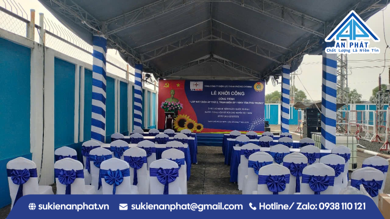 Tổ Chức Lễ Khởi Công Công Trình Lắp Máy Biến Ấp Thứ 2, Trạm Biến Áp 110KV Tân Phú Trung - Củ chi