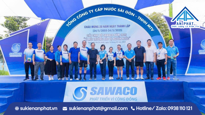 Đồng Hành Cùng Giải Chạy Bộ 2025 Nhà Máy Nước Sawaco