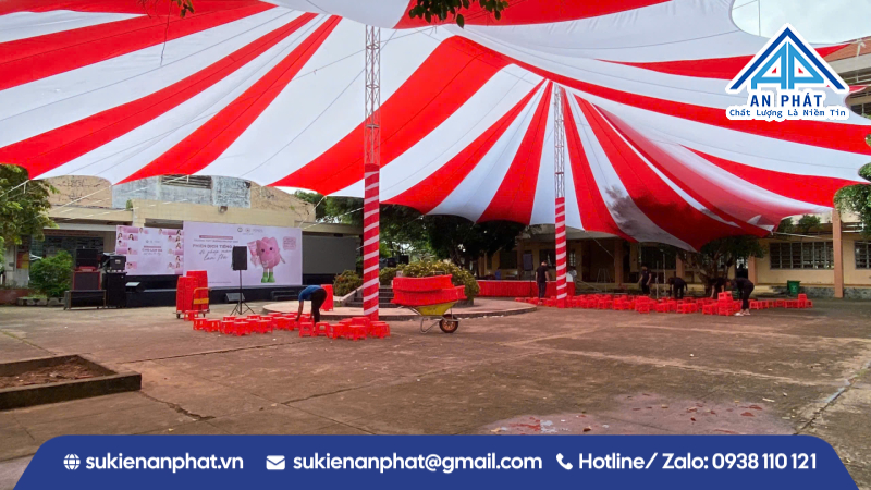 CHO THUÊ DÙ CHE SÂN TRƯỜNG 