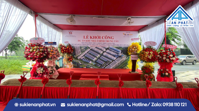 CHO THUÊ SÂN KHẤU VÀ BACKDROP