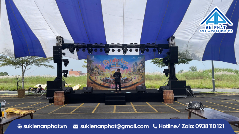 Thi Công Lễ Hội Bia Tại Water Poin Nam Long