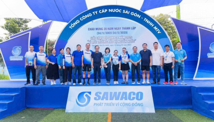 Đồng Hành Cùng Giải Chạy Bộ 2025 Nhà Máy Nước Sawaco